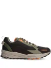 Napapijri Panelled Sneakers In Green