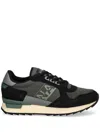 Napapijri Panelled Sneakers In Grey