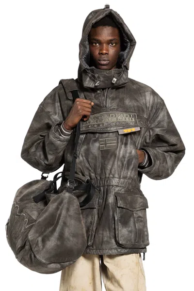 Napapijri X Pdf Skidoo Zip-up Jacket In Gray