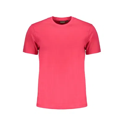 Napapijri Organic Cotton T-shirt In Red