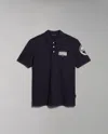Napapijri Polo Man  E-amundsen Np0a4h6a 176 Marine Blue In Blue
