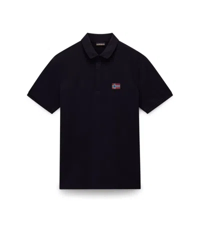 Napapijri Polo Man  Ebea 2 Np0a4hpy 0411 Black