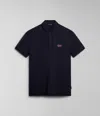 Napapijri Polo Man  Ebea 2 Np0a4hpy 176 Marine Blue In Blue