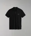 Napapijri Polo Man  Elbas 4 Jersey - Np0a4gb4 0411 Black In Multi