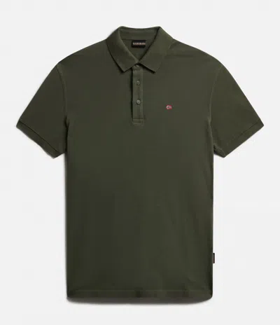 Napapijri Polo Man  Eolanos 3 Np0a4gb3 Ge4 Green Depths
