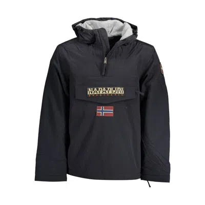 Napapijri Polyamide Jackets & Men's Coat In Black