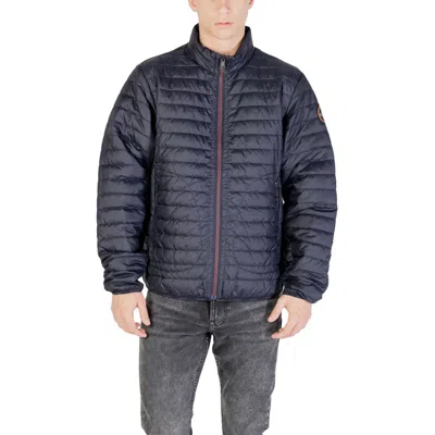 Napapijri Polyamide Jackets & Men's Coat In Blue