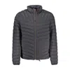 Napapijri Black Polyamide Jacket In Gray