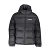 Napapijri Suomi Hooded Puffer Jacket In Black