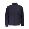Napapijri Blue Polyamide Men Jacket In Blue