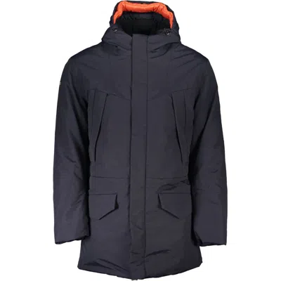 Napapijri Polyamide Men's Jacket In Blue