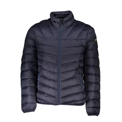 Napapijri Polyamide Men's Jacket In Blue