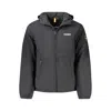 Napapijri Black Polyamide Men Jacket In Black