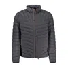 Napapijri Black Polyamide Jacket In Blue