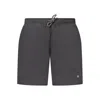 Napapijri Black Polyamide Swimwear In Gray