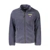 Napapijri Blue Polyester Men Sweater In Purple