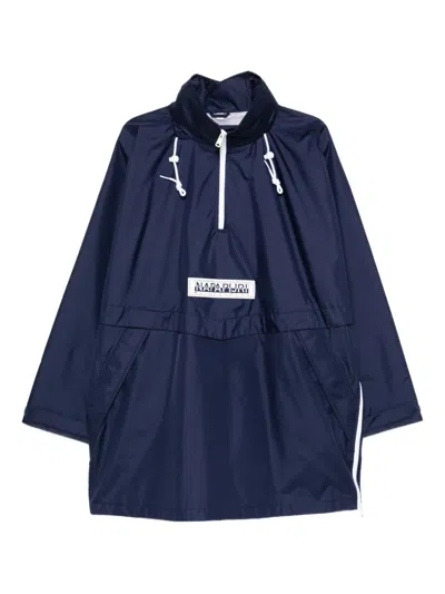 Napapijri Rainforest Axl Anorak In Blue