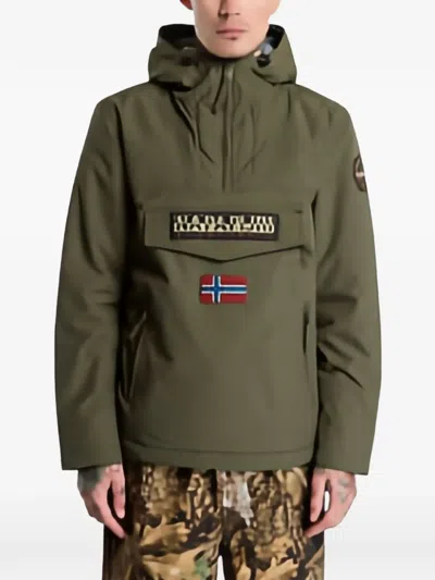 Napapijri Rainforest Pocket Jacket In Green