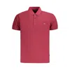 Napapijri Red Cotton Men Polo Shirt