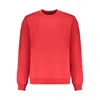 Napapijri Red Cotton Sweater In Orange