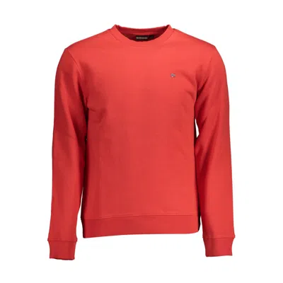 NAPAPIJRI RED COTTON SWEATER