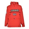 Napapijri Red Nylon Skidoo 1990 Jacket In Red