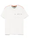 Napapijri Crew Neck T-shirt Front Pockets In White