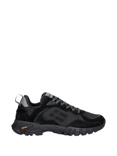 Napapijri Roam Panelled Sneakers In Black