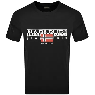 Napapijri S Aylmer T Shirt Black
