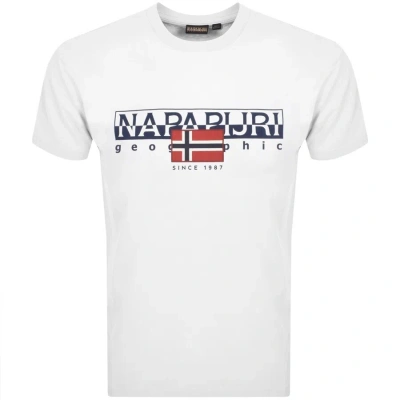 Napapijri S Aylmer T Shirt White