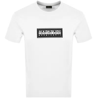 Napapijri S Box T Shirt White