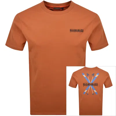 Napapijri S-fiemme T Shirt Orange