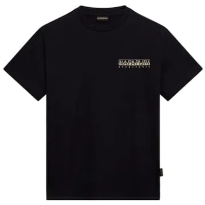 Napapijri S-gouin T-shirt In Black
