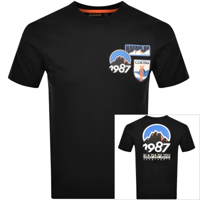 Napapijri S-montepiana T Shirt Black