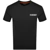 Napapijri S Small Box T Shirt Black In Black