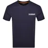Napapijri S Small Box T Shirt Navy In Blue