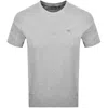Napapijri Salis Logo T Shirt Grey In Gray