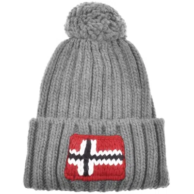 Napapijri Semiury 5 Beanie Hat Grey