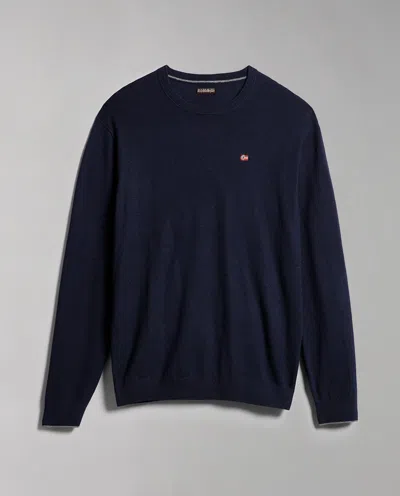 Napapijri Shirts Man  Damavand C 4 Np0a4gju 176 Marine Blue
