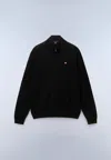 Napapijri Shirts Man  Damavand Fz 3 - Np0a4gjr 0411 Black In Black