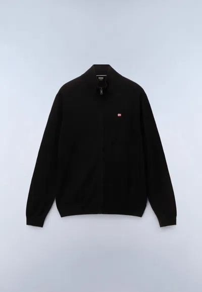 Napapijri Shirts Man  Damavand Fz 3 - Np0a4gjr 0411 Black