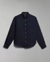 Napapijri Shirts Man  G-creton Np0a4h1c 176 Marine Blue In Blue