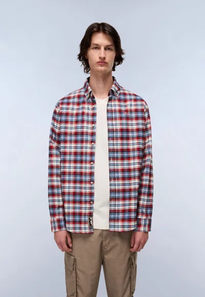 Napapijri Shirts Man  G-trekking 3 - Np0a88tl Cbu1 In Red