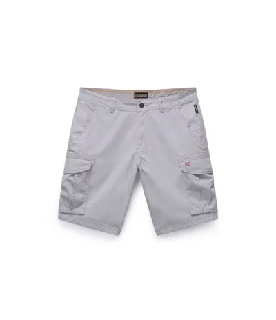 Napapijri Shorts And Bermuda Man  Known 2.0 Np0a4hoq H621 Ultimate Grey In Gray