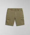 Napapijri Shorts And Bermuda Man  N. Np0a4hot Gae Green Lichen In Green