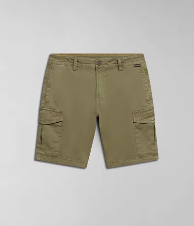 Napapijri Shorts And Bermuda Man  N. Np0a4hot Gae Green Lichen