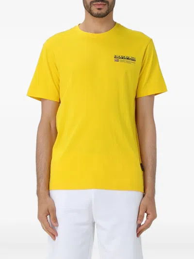 Napapijri S-kasba T-shirt In Yellow