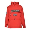 Napapijri Red Nylon Skidoo 1990 Jacket