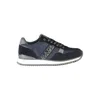 Napapijri Sleek Contrasting Sneakers With Signature Style In Blue