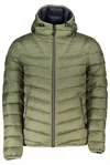 Napapijri Green Polyamide Men Jacket In Green
